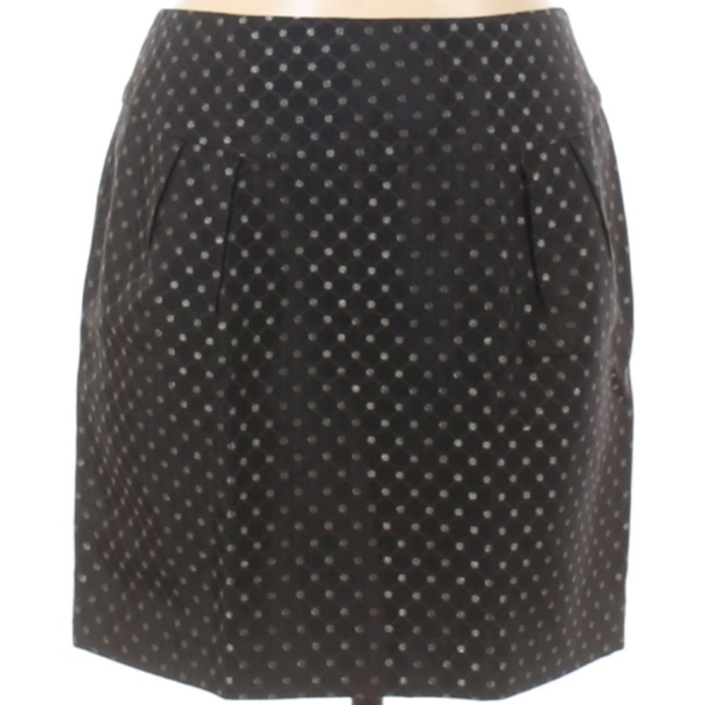 Michael Kors skirt in Black with Silver accents.